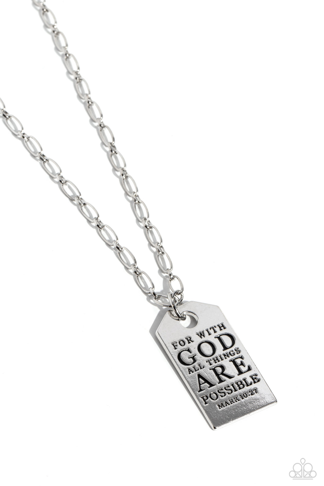 Possible Pendant - Silver (Inspirational) Necklace