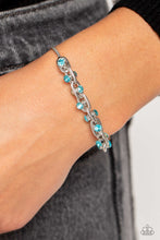 Load image into Gallery viewer, Intertwined Illusion - Blue Bracelet