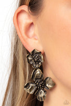 Load image into Gallery viewer, Gilded Grace - Brass Post Earring
