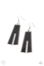 Load image into Gallery viewer, Demandingly Deco - Black Earring (FFA-0921) freeshipping - JewLz4u Gemstone Gallery