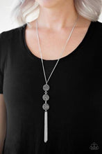 Load image into Gallery viewer, Triple Shimmer Silver Necklace freeshipping - JewLz4u Gemstone Gallery