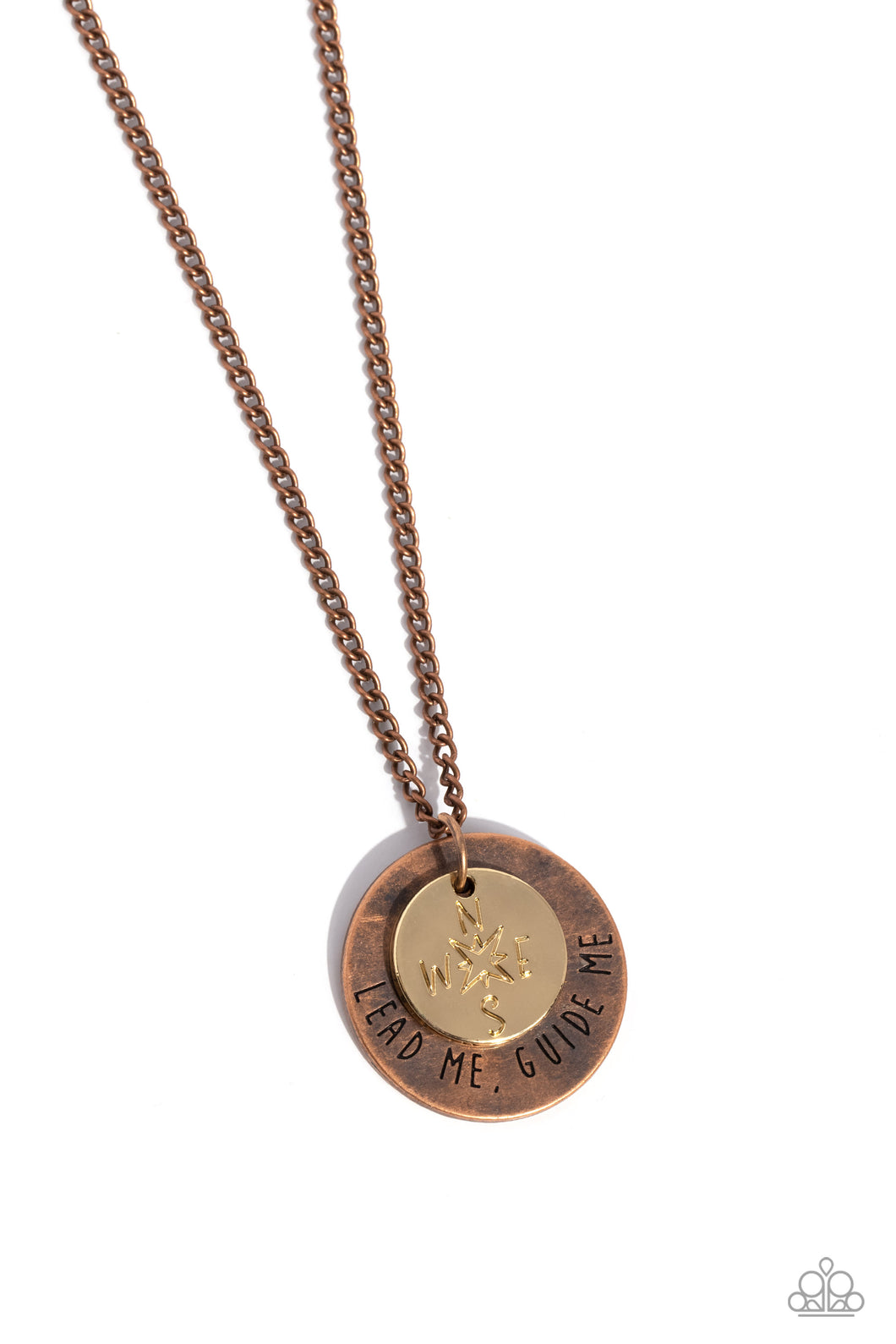 Gilded Guide - Copper (Inspirational) Necklace