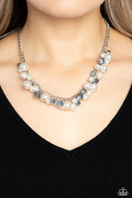 Load image into Gallery viewer, Glinting Goddess - Blue (Crystal-Like Bead) Necklace