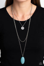Load image into Gallery viewer, Perennial Phenomena - Blue (Turquoise) Necklace