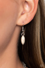 Load image into Gallery viewer, Perennial Phenomena - White (Marble Stone) Necklace