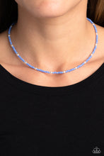 Load image into Gallery viewer, Beaded Blitz - Blue (Seed Bead) Necklace