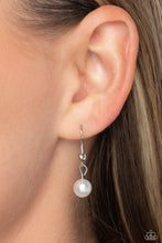 Load image into Gallery viewer, Upper Class - White (Rhinestone) Necklace