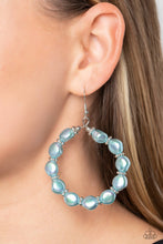 Load image into Gallery viewer, The PEARL Next Door - Blue (Iridescent Baroque Pearl) Earring