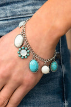 Load image into Gallery viewer, Cowboy Charm - Blue (Turquoise) Bracelet (SSF-0323)