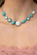 Load image into Gallery viewer, Cowboy Catwalk - Blue (Turquoise) Necklace (SSF-0323)