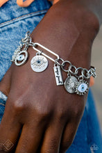 Load image into Gallery viewer, VIBE to the Rhythm - Blue Bracelet (SS-0323)