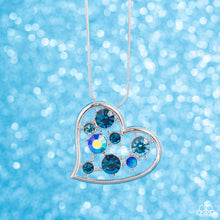 Load image into Gallery viewer, Romantic Recognition - Blue (Heart) Necklace