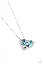 Load image into Gallery viewer, Romantic Recognition - Blue (Heart) Necklace