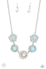 Load image into Gallery viewer, Flower Crown - Blue Necklace (GM-0423)