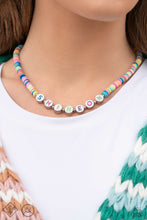 Load image into Gallery viewer, Psychedelic Glow - Multi (Choker)Necklace (SS-0423)