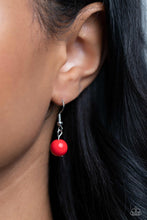 Load image into Gallery viewer, Fetching Filigree - Red Necklace