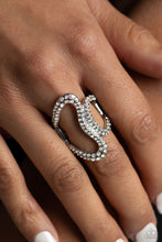 Load image into Gallery viewer, Gap Year - White (Rhinestone) Ring