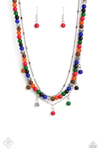 Load image into Gallery viewer, BEAD All About It - Red Necklace (SSF-0823)