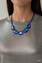 Load image into Gallery viewer, Emerald City Couture - Blue (Purple UV) Necklace (LOP-0623)