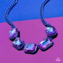 Load image into Gallery viewer, Emerald City Couture - Blue (Purple UV) Necklace (LOP-0623)