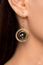 Load image into Gallery viewer, Sophisticated Showcase - Black (Gold Flecks/Chain) Necklace