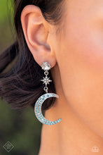 Load image into Gallery viewer, Galactic Grouping - Blue Earring (SS-0823)
