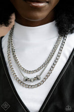 Load image into Gallery viewer, Layered Loyalty - White Necklace (MM-1023)
