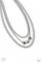 Load image into Gallery viewer, Layered Loyalty - White Necklace (MM-1023)