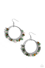 Load image into Gallery viewer, Handcrafted Habitat - Green (Multi Stone) Earring