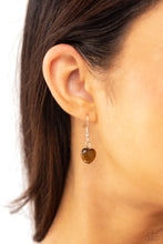 Load image into Gallery viewer, My HEARTBEAT Will Go On - Brown (Heart) Necklace