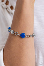 Load image into Gallery viewer, I Can Feel Your Heartbeat - Blue (Heart) Bracelet