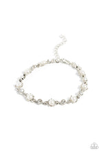Load image into Gallery viewer, Particularly Pronged - White (Pearl and Gem) Bracelet