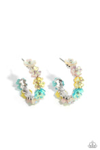 Load image into Gallery viewer, Floral Focus - Multi (Iridescent Flower) Earring