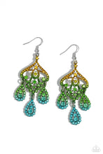 Load image into Gallery viewer, Chandelier Command - Multi (Rhinestone) Earring