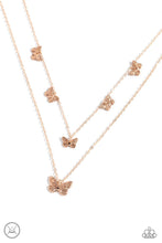 Load image into Gallery viewer, Butterfly Beacon - Rose Gold (Butterfly) Necklace