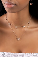 Load image into Gallery viewer, Butterfly Beacon - Rose Gold (Butterfly) Necklace