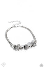 Load image into Gallery viewer, Draped Dedication - White Bracelet (MM-1023)