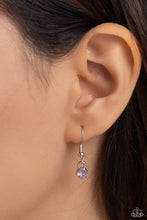 Load image into Gallery viewer, Spring Showcase - Purple (Cat's Eye Stone) Petal Necklace