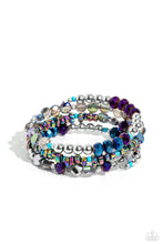 Load image into Gallery viewer, Impressive Infinity - Multi (Oil Spill) Bracelet