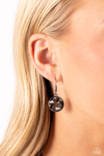 Load image into Gallery viewer, Tassel Tenure - Black (Gunmetal) Necklace