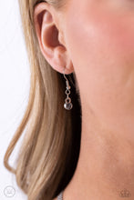 Load image into Gallery viewer, Strands of Sass - Silver (Smoky Gems) Choker Necklace