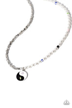 Load image into Gallery viewer, Youthful Yin and Yang - Black Necklace