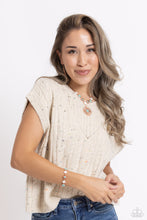 Load image into Gallery viewer, Sunburst Style - Copper (Shiny) Necklace