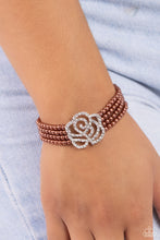 Load image into Gallery viewer, Regal Rose - Brown (Pearl) Bracelet