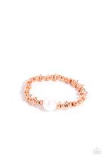 Load image into Gallery viewer, Chiseled Class - Copper (Shiny/Penny) Pearl Bracelet