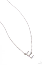 Load image into Gallery viewer, INITIALLY Yours - E - Multi (Iridescent) Necklace