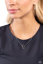 Load image into Gallery viewer, INITIALLY Yours - E - Multi (Iridescent) Necklace
