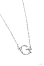Load image into Gallery viewer, INITIALLY Yours - G - Multi (Iridescent)Necklace