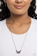 Load image into Gallery viewer, Rolling the Dice - Black (Dice Pendant) Necklace