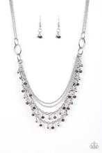 Load image into Gallery viewer, Financially Fabulous Purple Necklace freeshipping - JewLz4u Gemstone Gallery